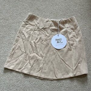 Princess Polly Tan Mini Skirt